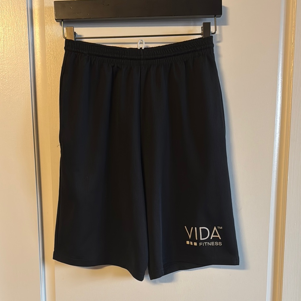 Vida Gym Black Men's Shorts